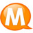 Speech balloon orange m